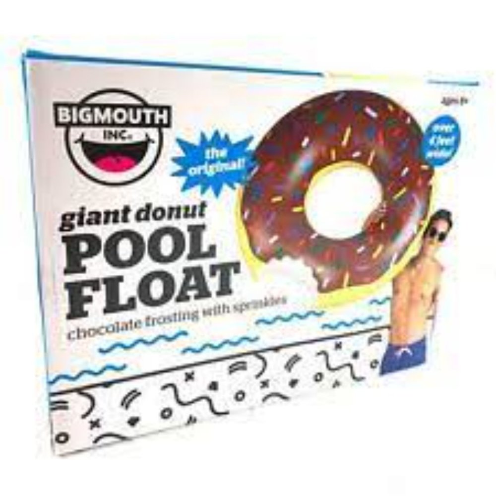 Big Mouth Toys Frosted Chocolate Donut 4 Foot Infl